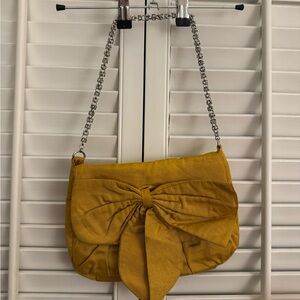 French Connection Gold/Mustard Shoulder Purse Vintage 2006/2007